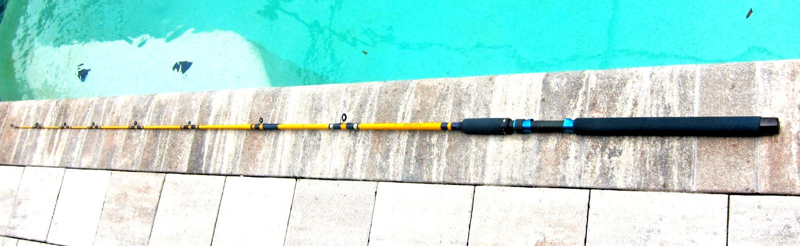 Vintage Eagle Claw Starfire SF501 2-Piece Live-Bait Rod: 7’6”; 15-30lb – USED!!!