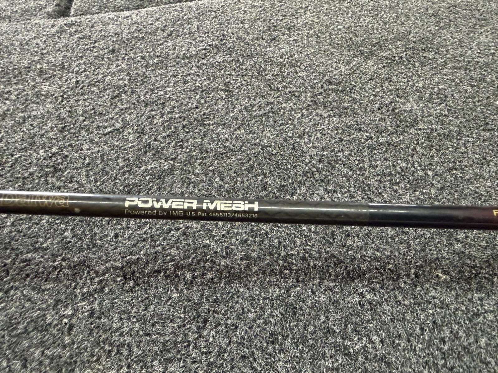 TEAM DAIWA Power Mesh Guido Hibdon Telescopic Spinning Rod TD-66T-2 FS 6’6”