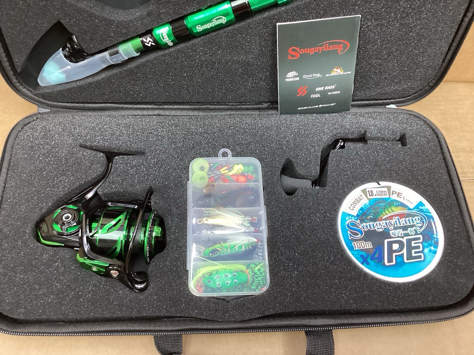 Sougayilang Fishing Rod and Reel Combos – Carbon Fiber Telescopic Fishing Pole