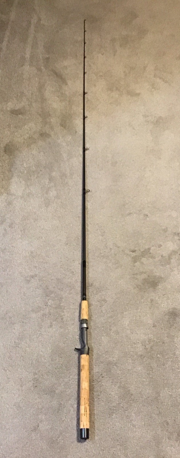 G. Loomis MBR 784C GLX 6’6″ Hvy Fast Action 12/20lb Casting Rod Lot A15