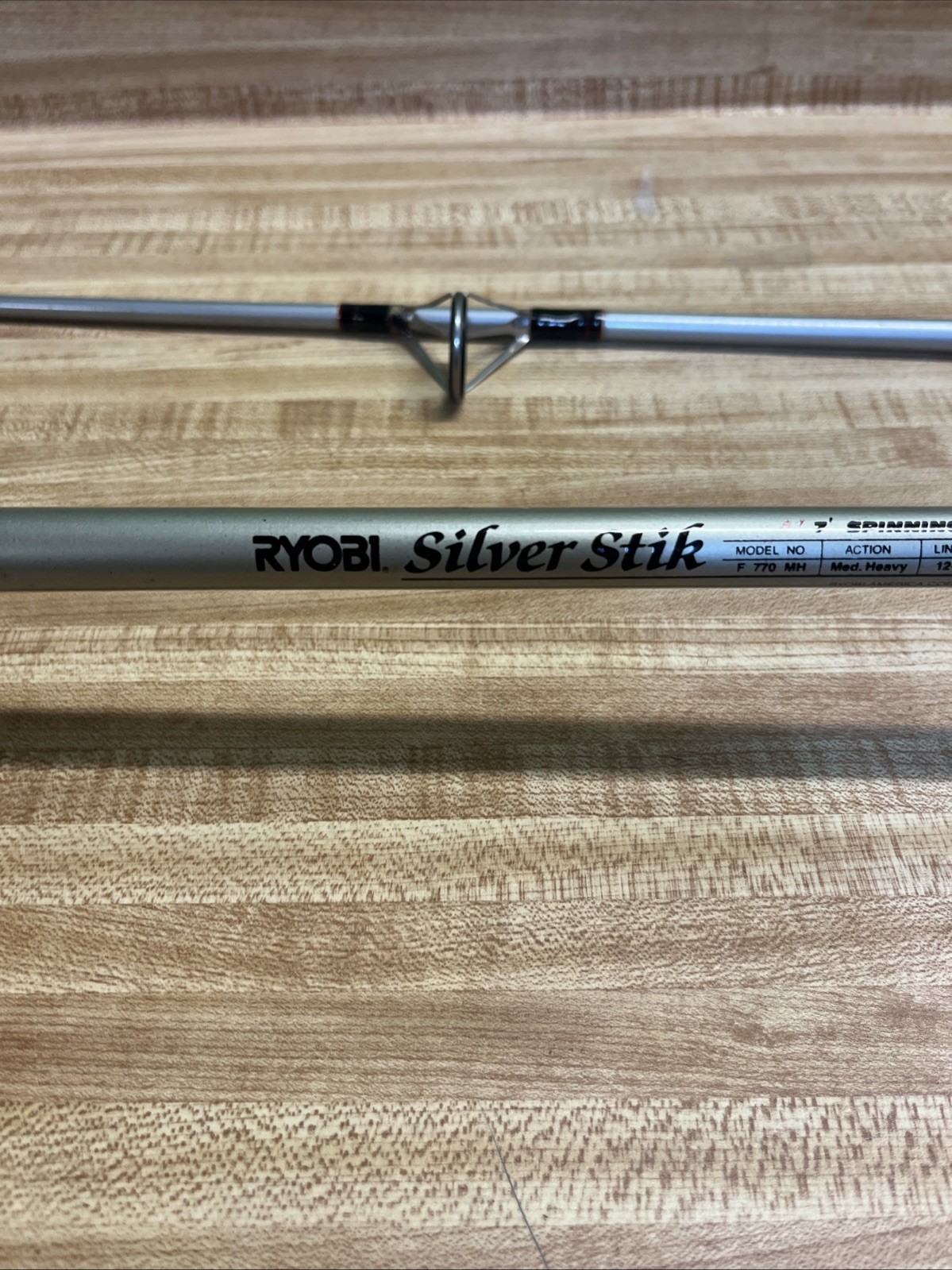 Ryobi 7 ‘ Silver Stik Model # F-770 MH Fishing Rod