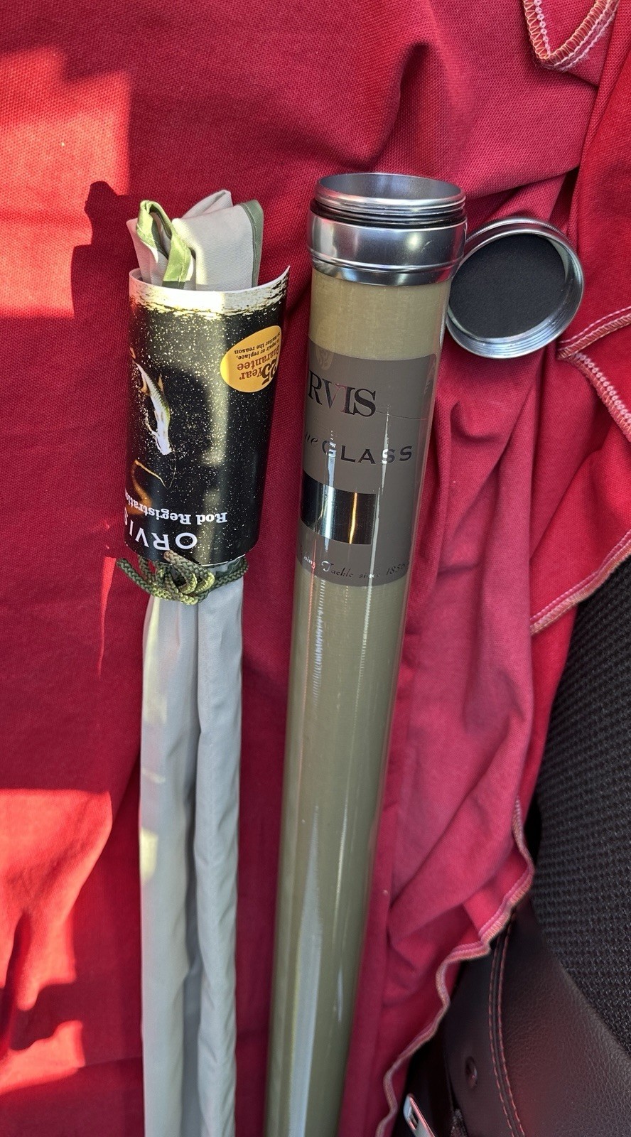 Orvis Superfine Glass 764 3-Piece 4 WT – 7’6” Full Flex Fly Rod – NEW