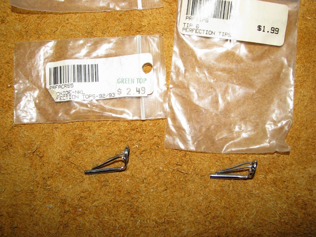 Six Perfection Rod Tips 3 – No. 6 and 3 – 92/93 – New Old Stock