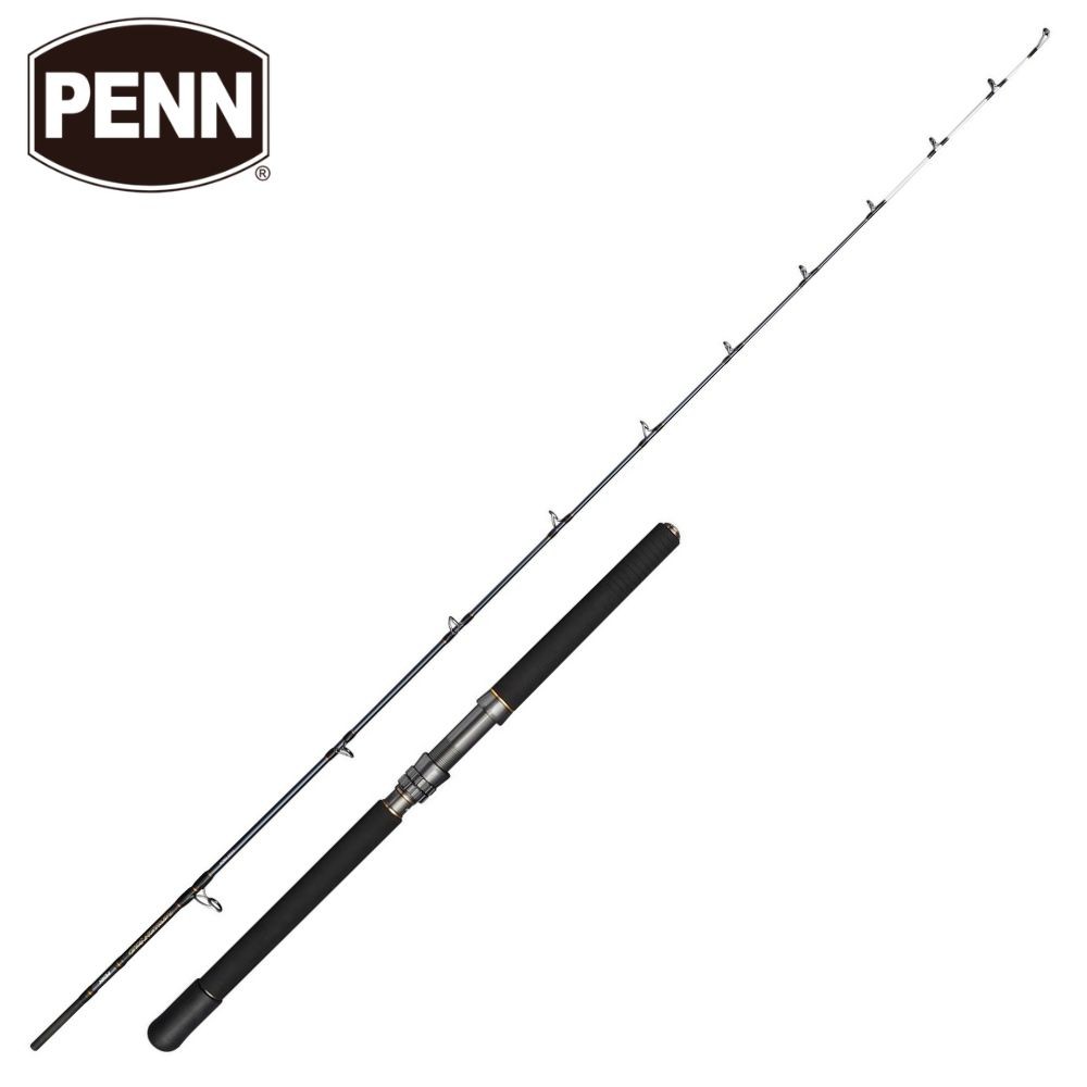 PENN Offshore Fishing Baitcasting-Spiral Rod Battalion Solid DEEP DROP