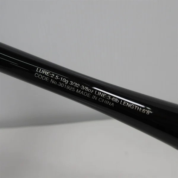 Shimano 21 Zodias 268L-S/2 6’8″ 2-Piece Spinning Bass Fishing Rod