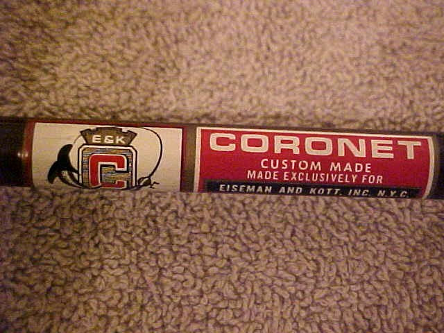 Lot (2) Big Game Saltwater Rods TRUE TEMPER 2525 6′ & CORONET Custom Made 6 1/2′