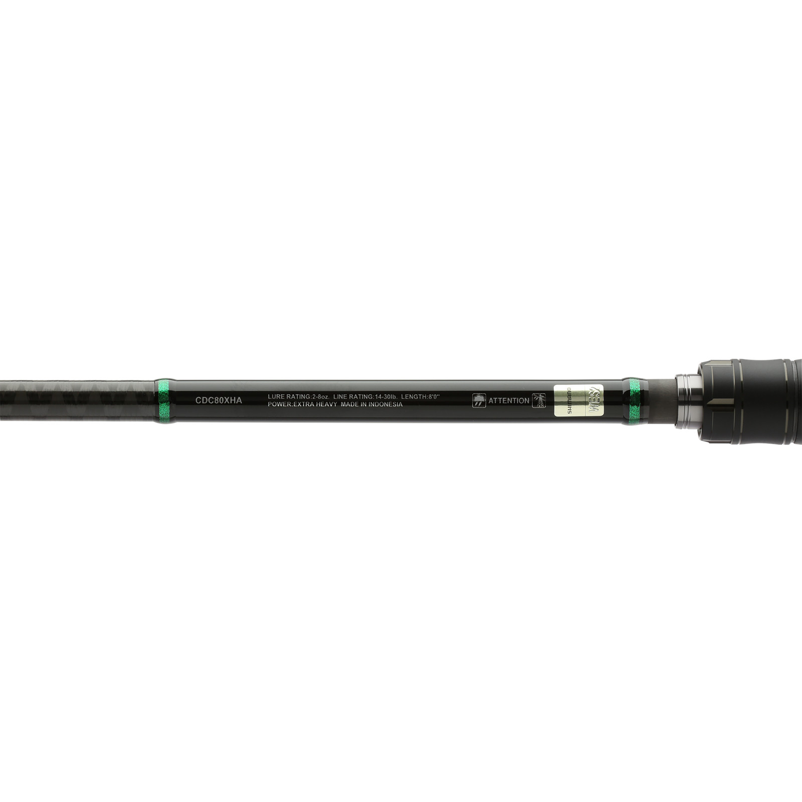 Shimano CURADO CASTING, Freshwater, Bass, Casting, 8’0″, Extra Heavy, 2 pcs, …