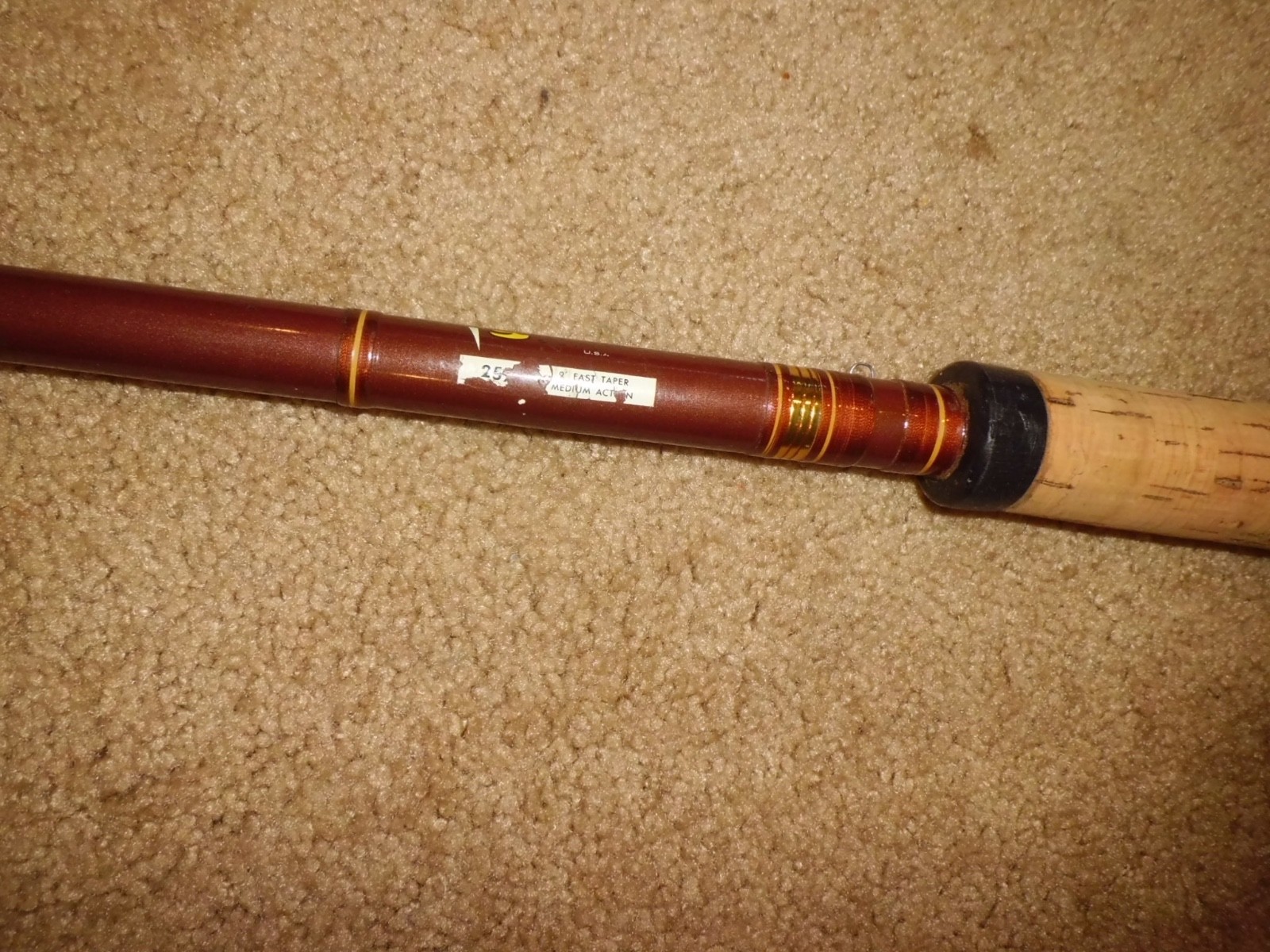 Vintage GARCIA Conolon 259?? Medium Action Surf Spinning 9′ Rod made in USA