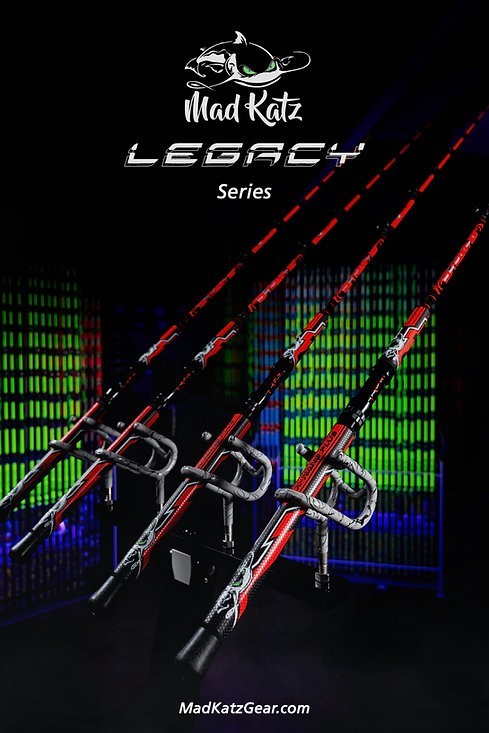 Mad Katz Red Legacy Nano -Med/Heavy Action 20-60 lb 2-16 oz Lure (Casting)