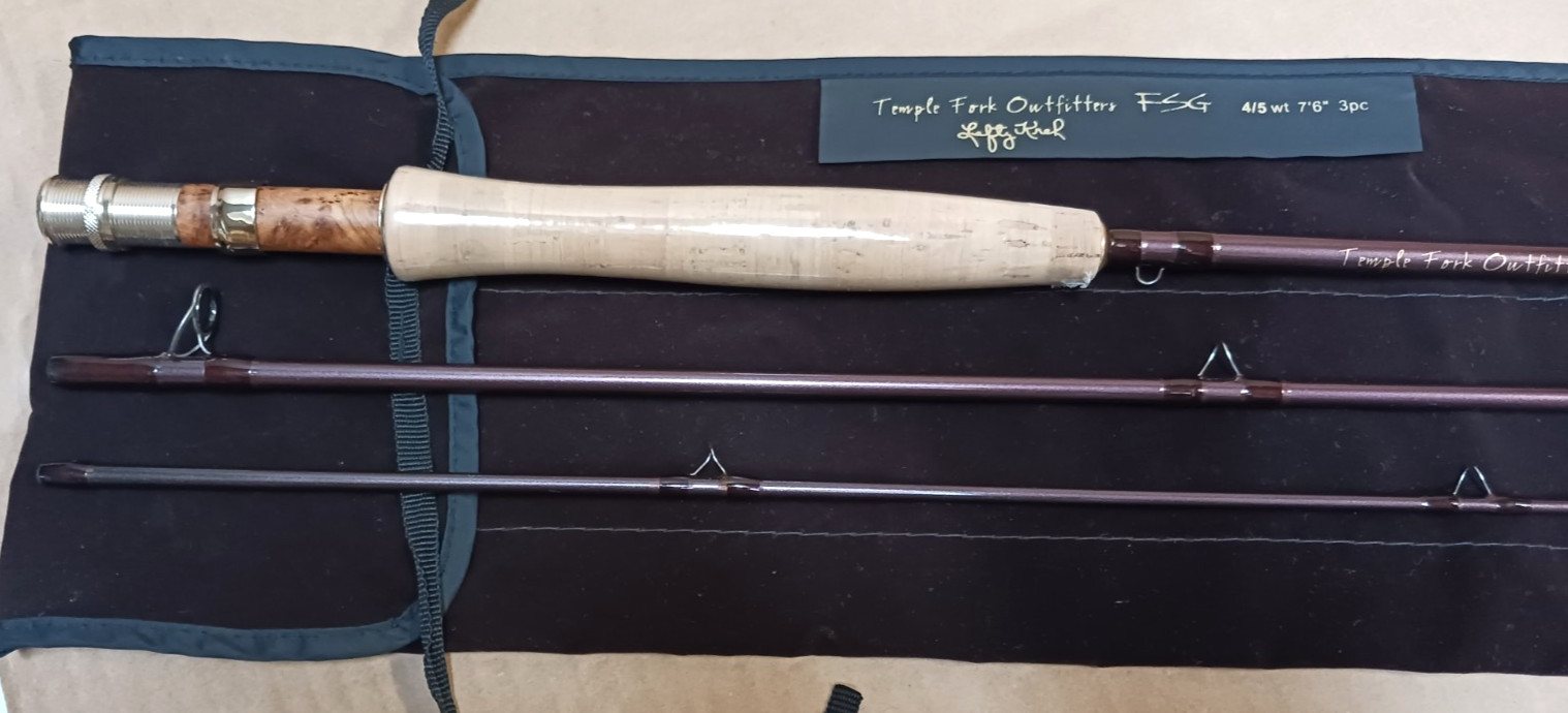 TFO Lefty Kreh FSG 4/5wt 7’6″ 3 Piece Fly Rod