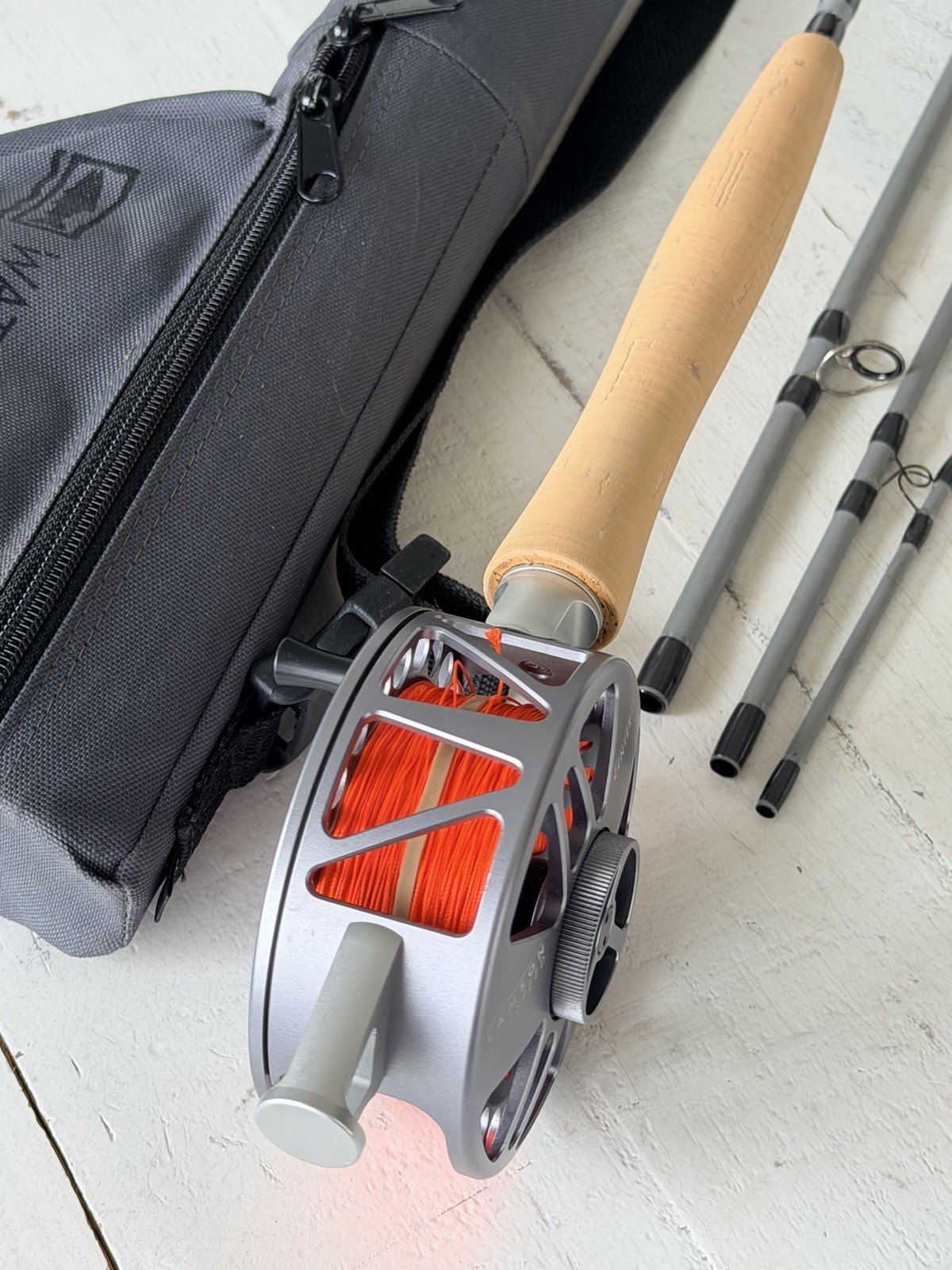 **BEAUTIFUL**🔥WATERWORKS LAMSON CENTER AXIS 6wt. 9’ft Fly Rod ~LEDENDARY~🔥
