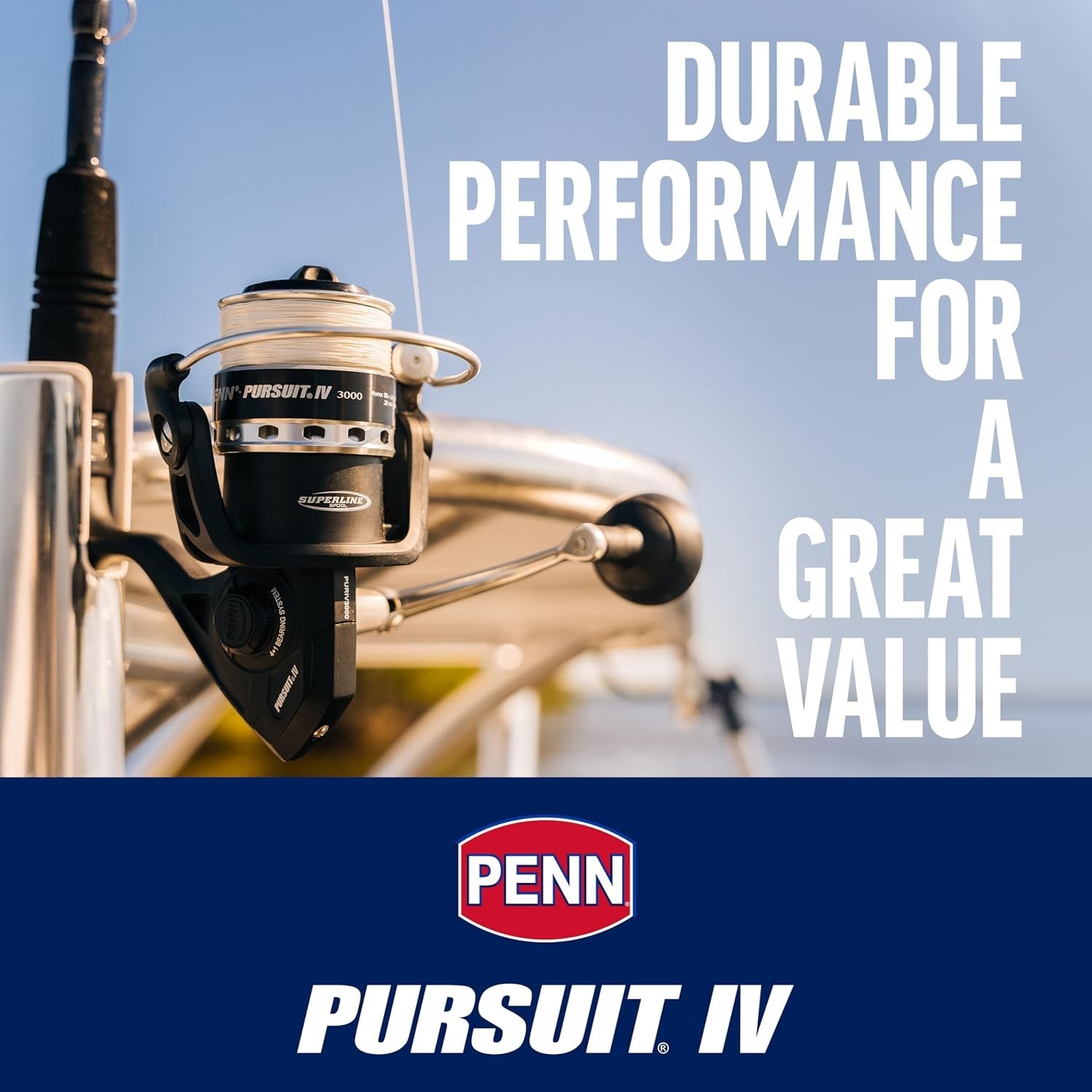 PENN COMBO 12′ SQUADRON III ROD & PURSUIT IV 8000 REEL HEAVY/MOD. FAST ACTION