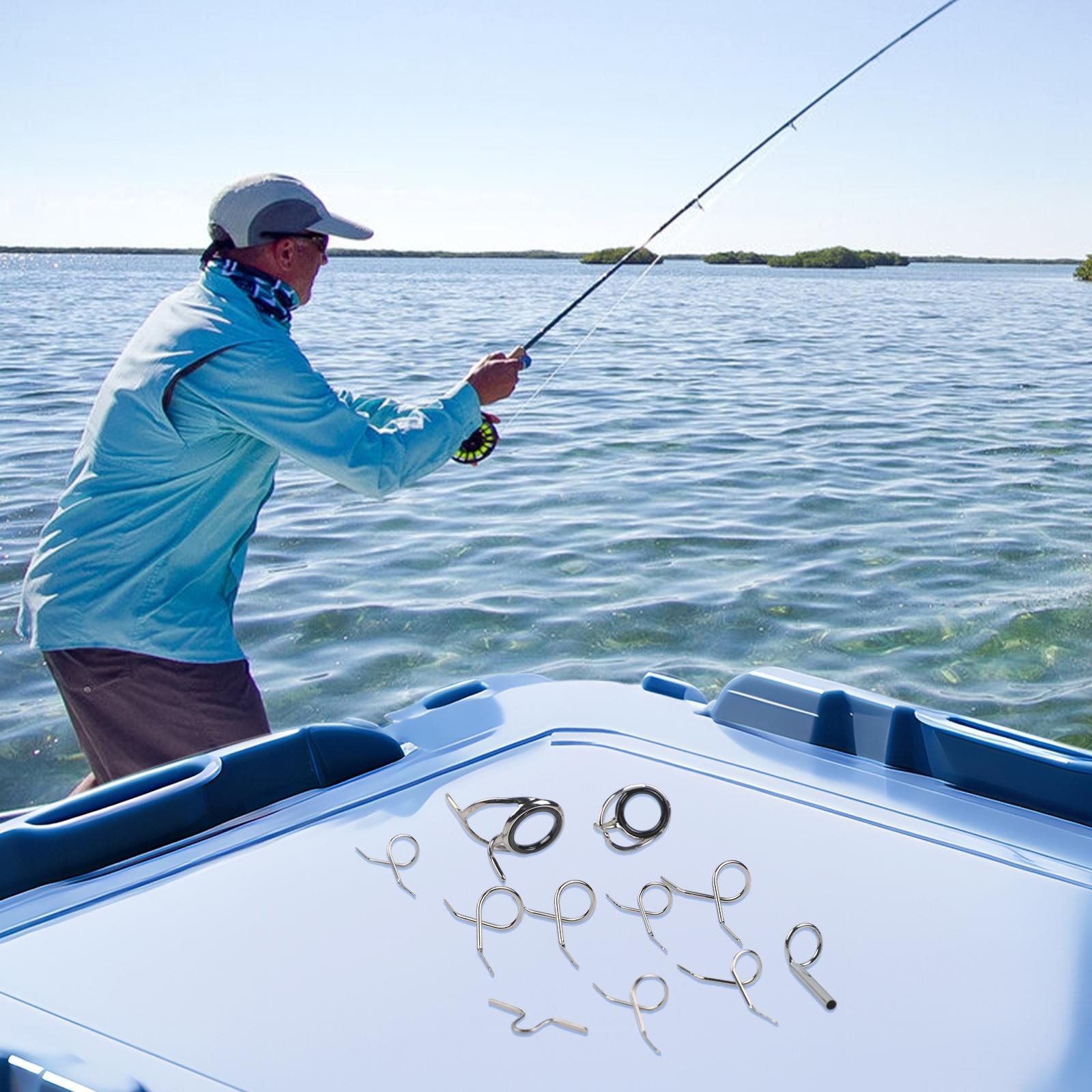 Complete Fly Fishing For Rod Repair Kit with Sturdy Components for Anglers