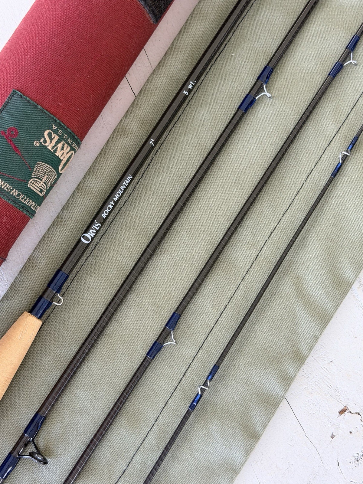 **BEAUTIFUL** ORVIS ROCKY MOUNTAIN 5wt 7’ft Flyrod!🔥~EXCELLENT~🔥