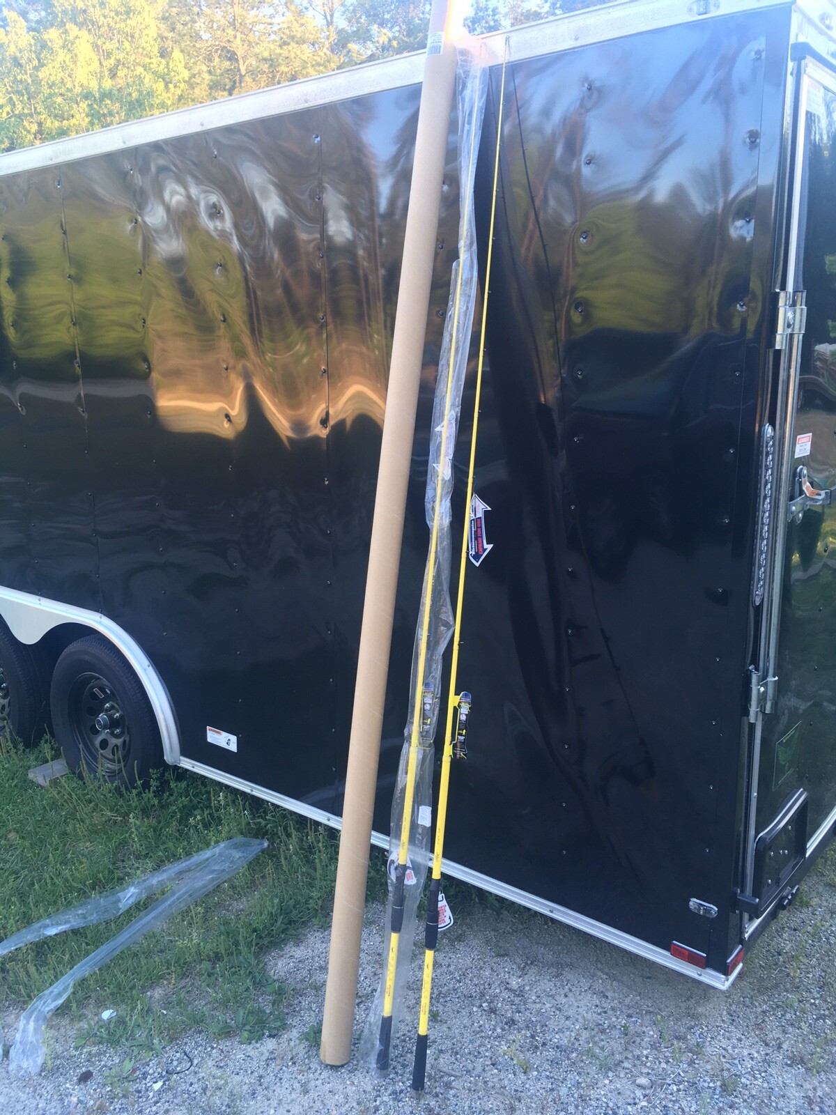 (2 NEW) 9′ SKEET REESE CRANKBAIT TOURNAMENT CASTING FISHING RODS TELESCOPIC