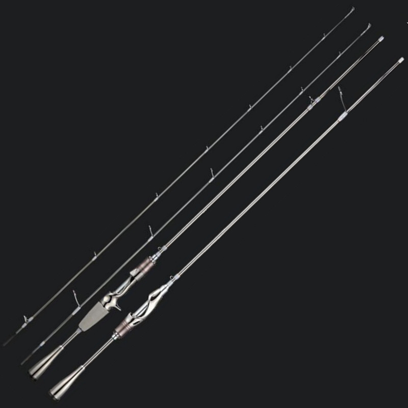 1.68M/1.8M Fishing Rod Carbon Fiber Spinning/Casting Fishing Pole Bait Trout Rod