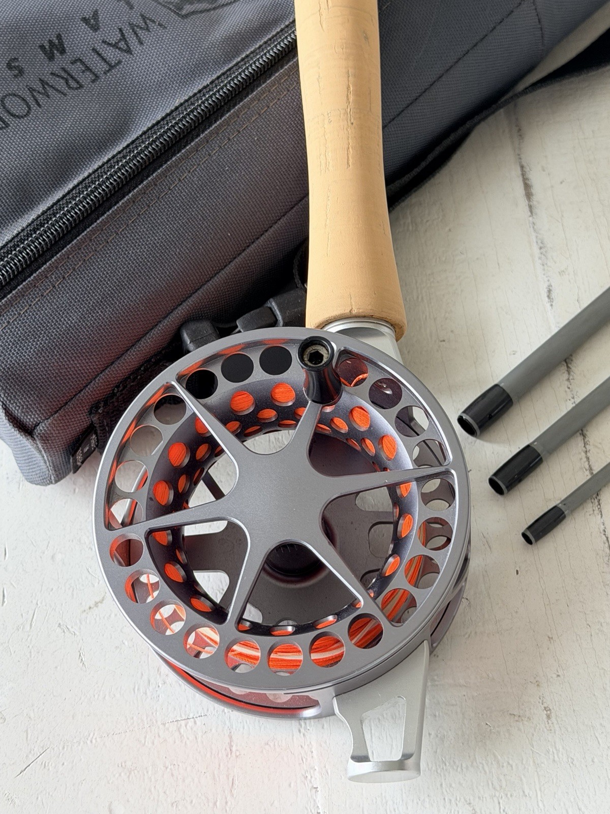 **BEAUTIFUL**🔥WATERWORKS LAMSON CENTER AXIS 6wt. 9’ft Fly Rod ~LEDENDARY~🔥