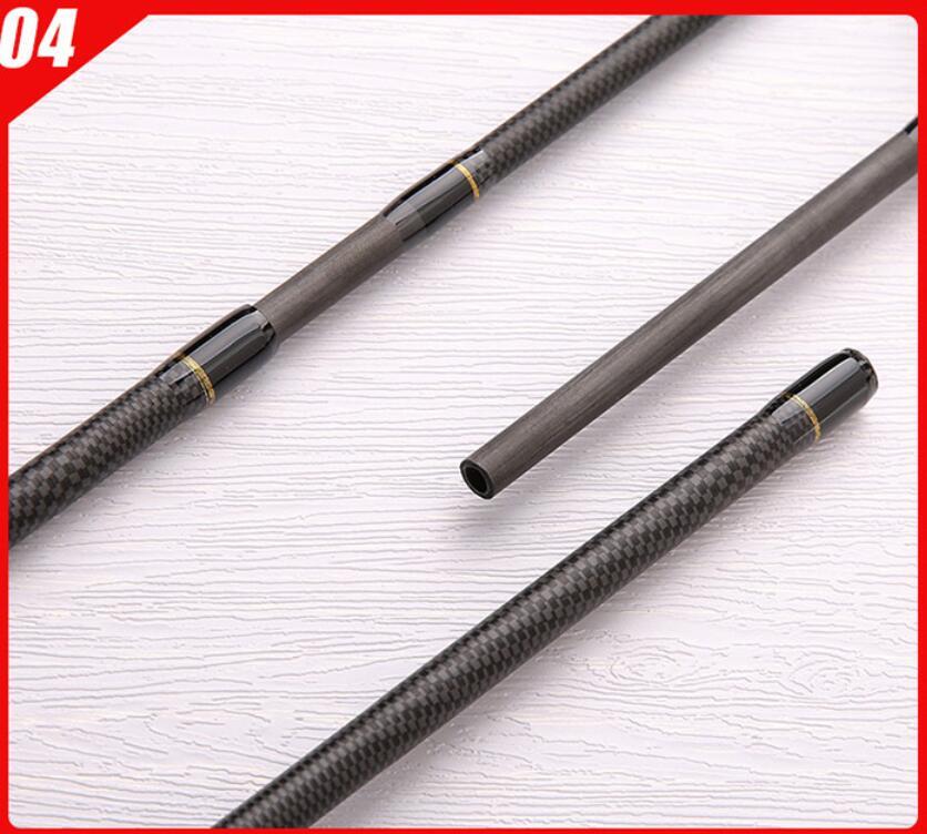 Carbon Fiber Fishing Rod Spinning Casting Fishing Rods 1.65m 1.8m Poles Fast Rod