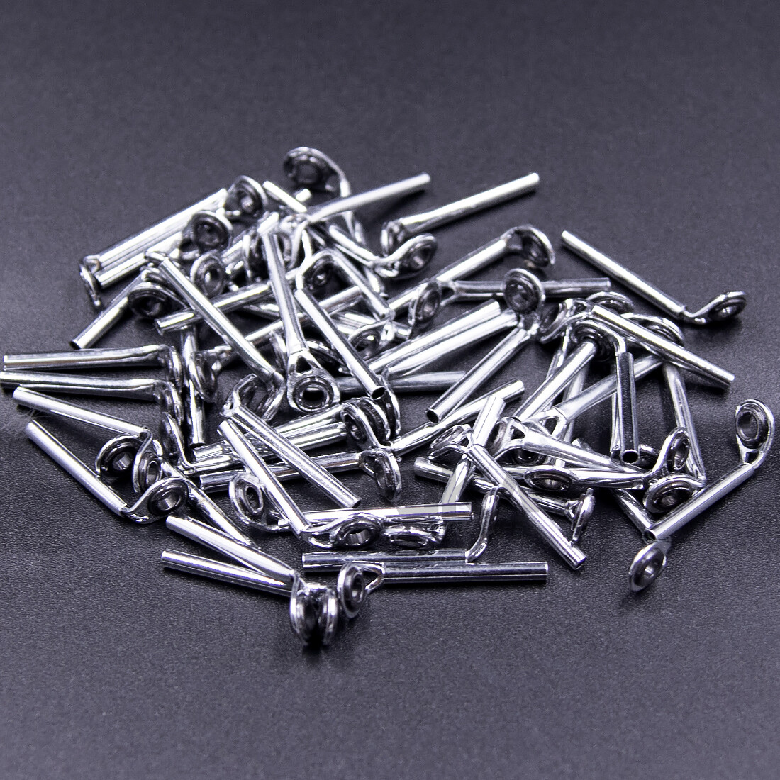 Fishing Rod Guides 5~10Pcs Rod Tip Top Guide Stainless Steel Repair Building Kit