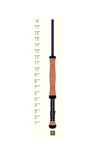 Mojo Bass Fly Rod, Expertly Crafted, Premium Quality 7.11ft 9wt 7119.2