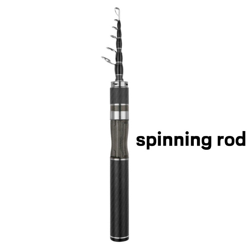 Telescopic Fishing Rods Spinning Casting Rod Carbon Fiber Rod Bass Ultra Light