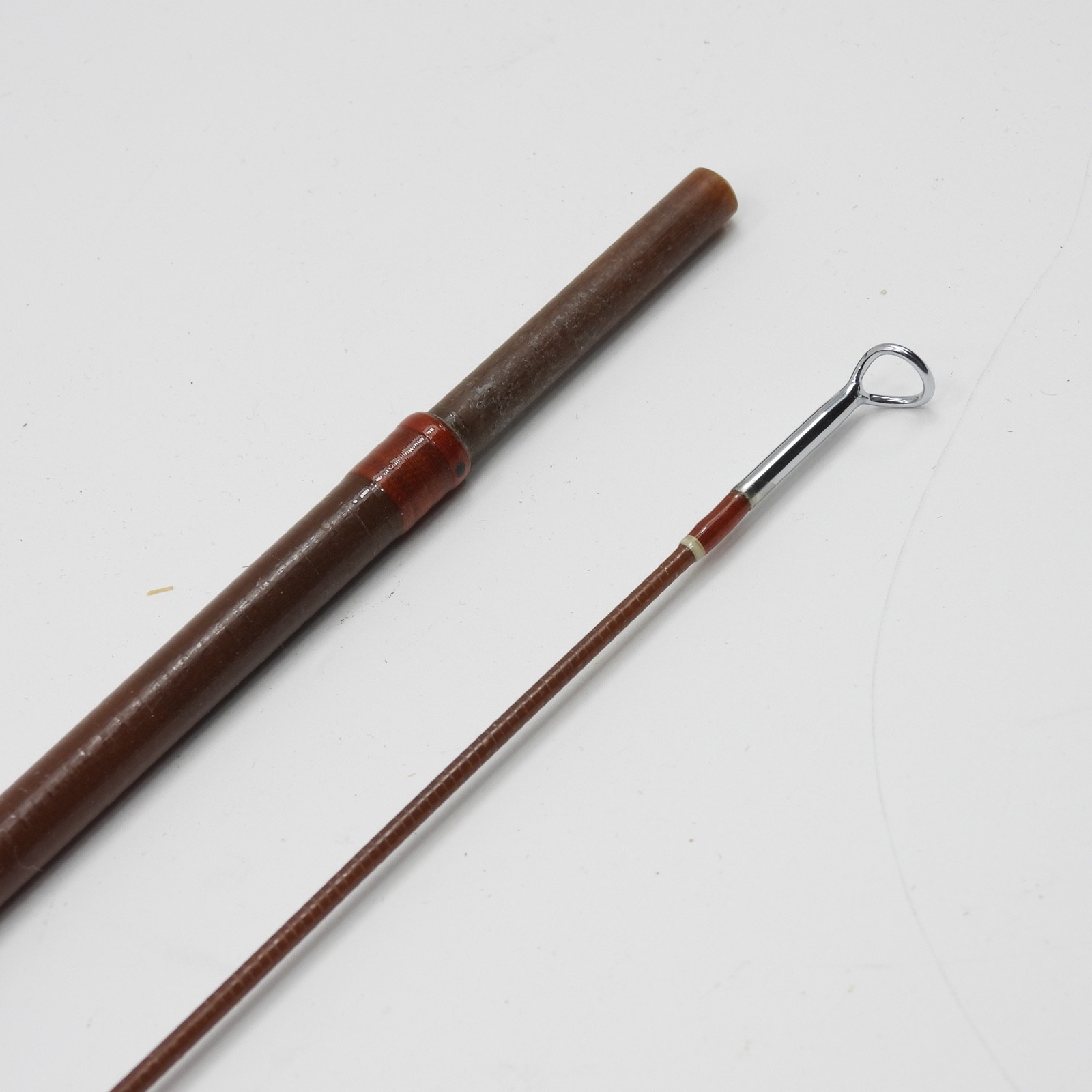 Scott Powr-Ply Fiberglass Fly Rod. Model F-84. 8’ 4″. 5wt. W/ Tube & Sock.