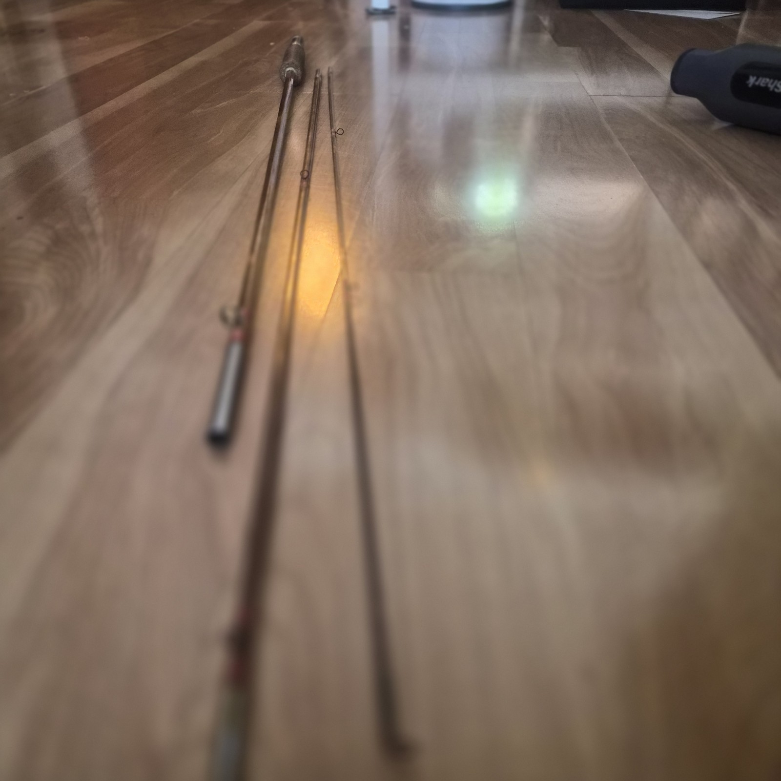 Vintage Shakespeare Bamboo 3-Piece Fly Rod w/ Tube