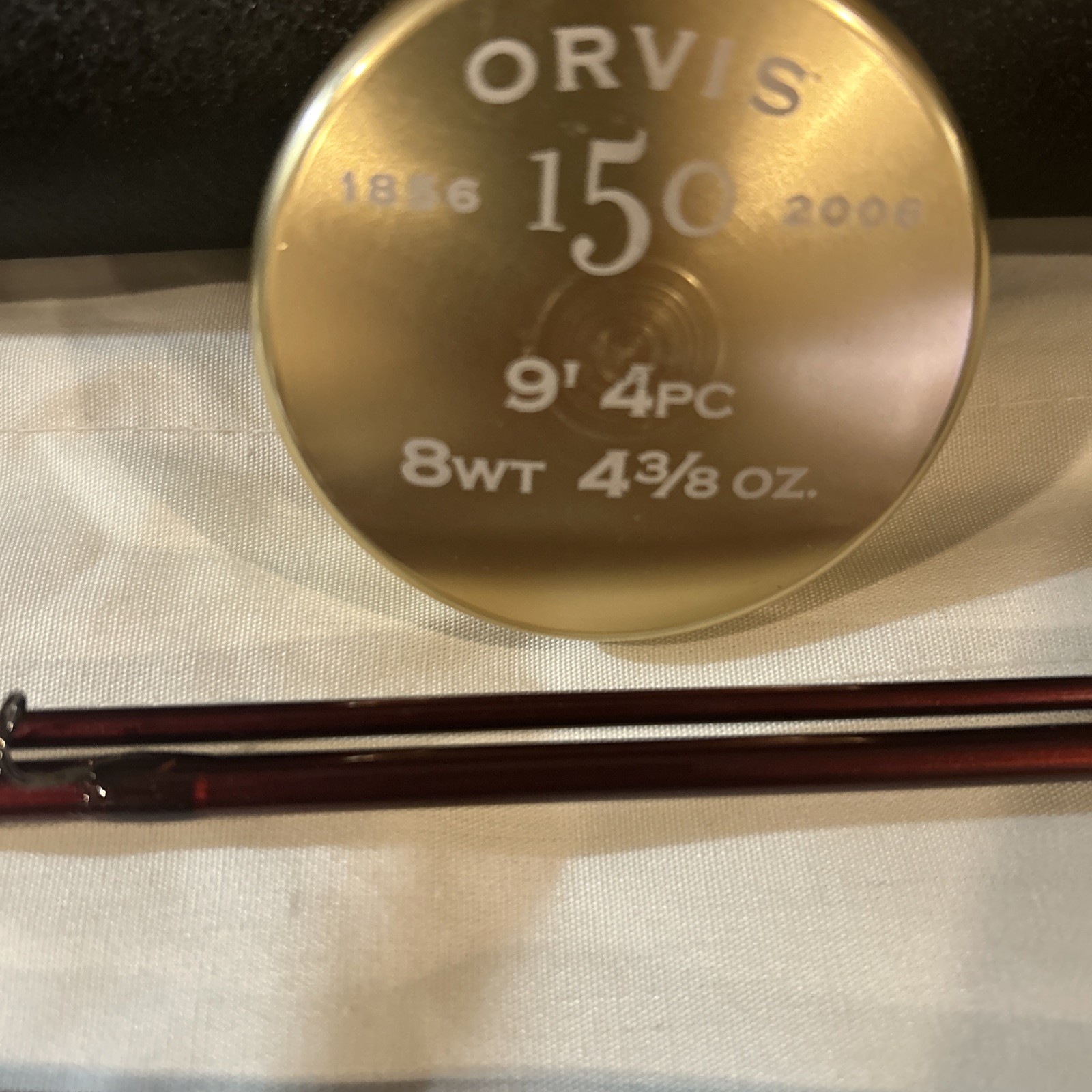 Orvis Zero Gravity Mid-Flex 7.5 9’ Wt 4.375 Oz. 8wt Line Fly Rod w/Tube & Sock