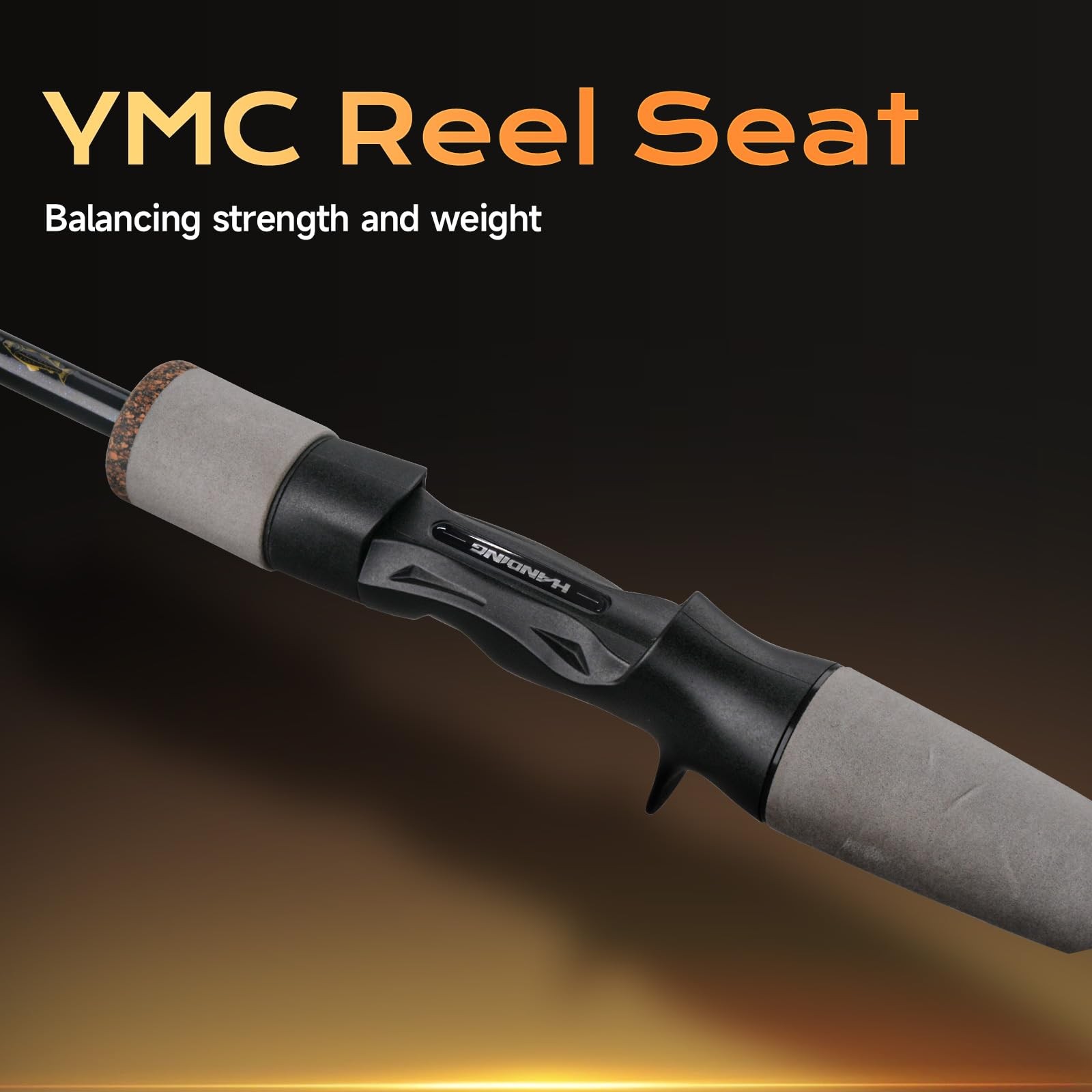Pioneer Ultralight Fishing Rod 7′ BFS Casting Rod 2-Piece Trout Rod for Trout…