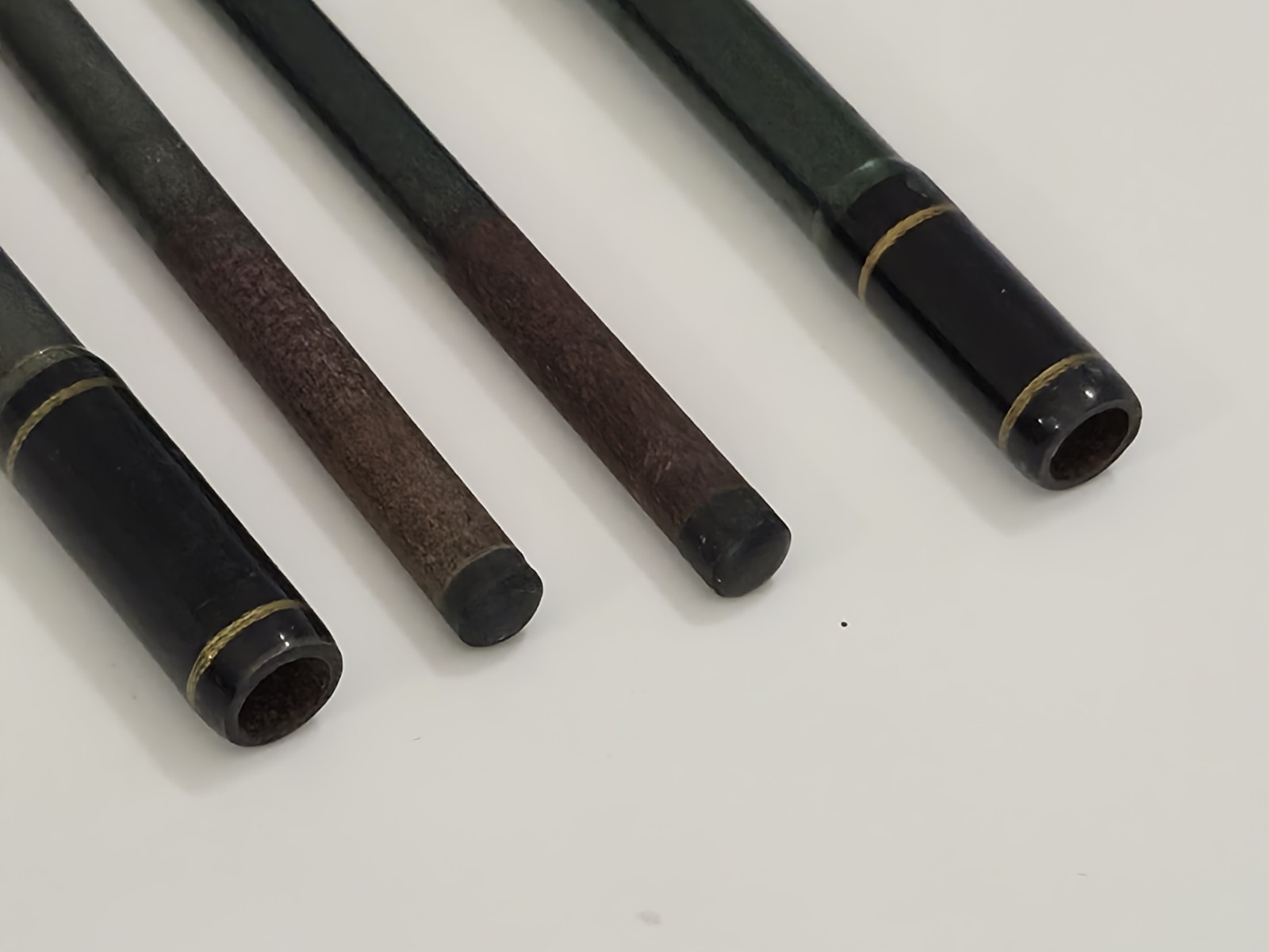 Lot of 2 Zebco Adventure Pistol Grip Spincast Rods G2 Green 2pc 5.5′