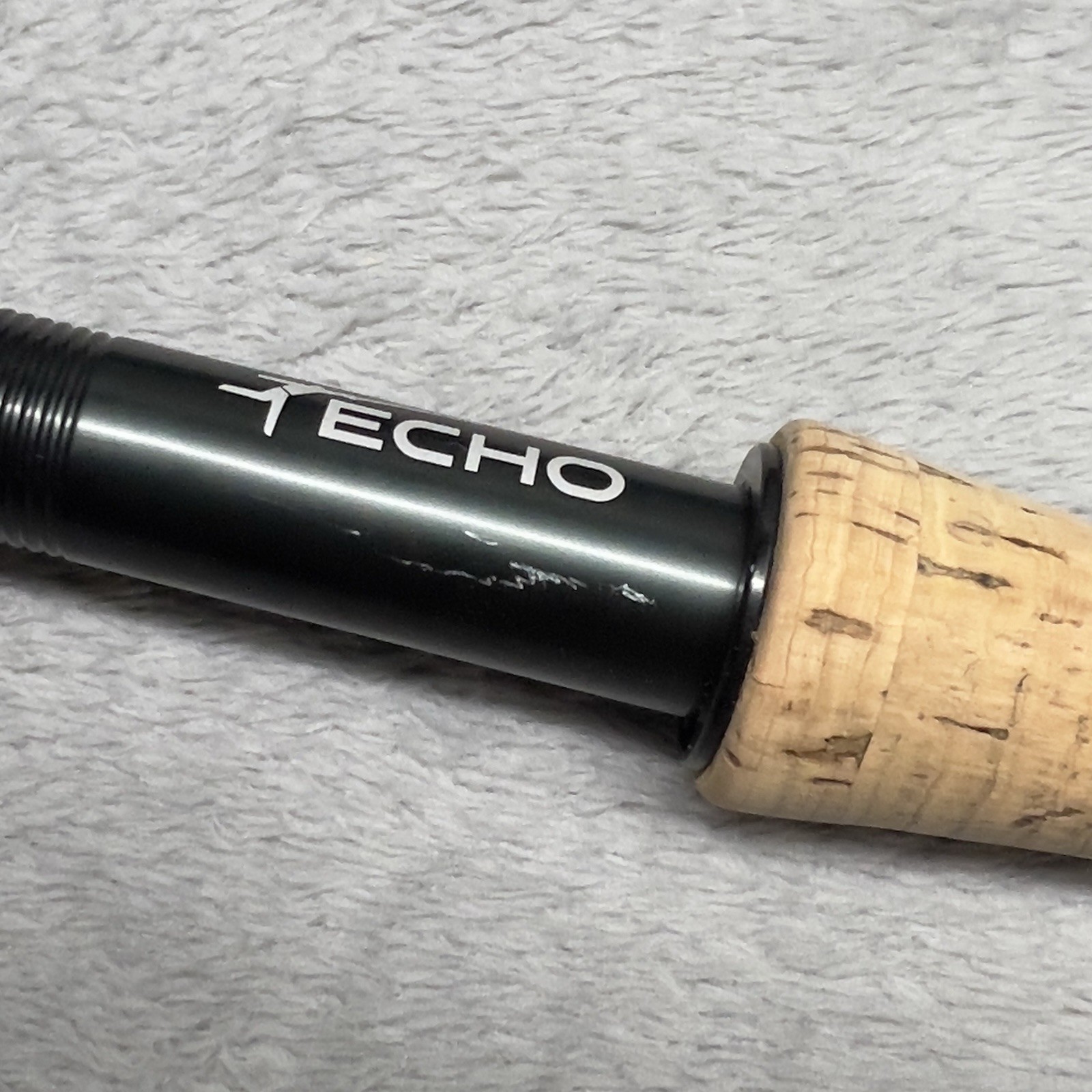 ECHO E3S-ti 8wt. 9’ft Fly Rod Saltwater Titanium Guides Blue 4 Piece Case