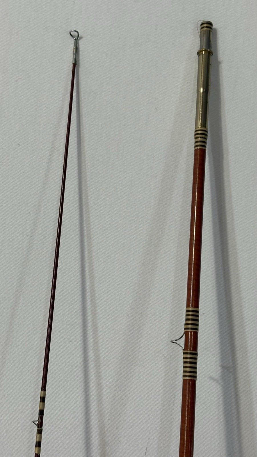 Custom Morosco Fiberglass Fly Rod 8’ 9” 4oz Vintage Made In USA Custom Built