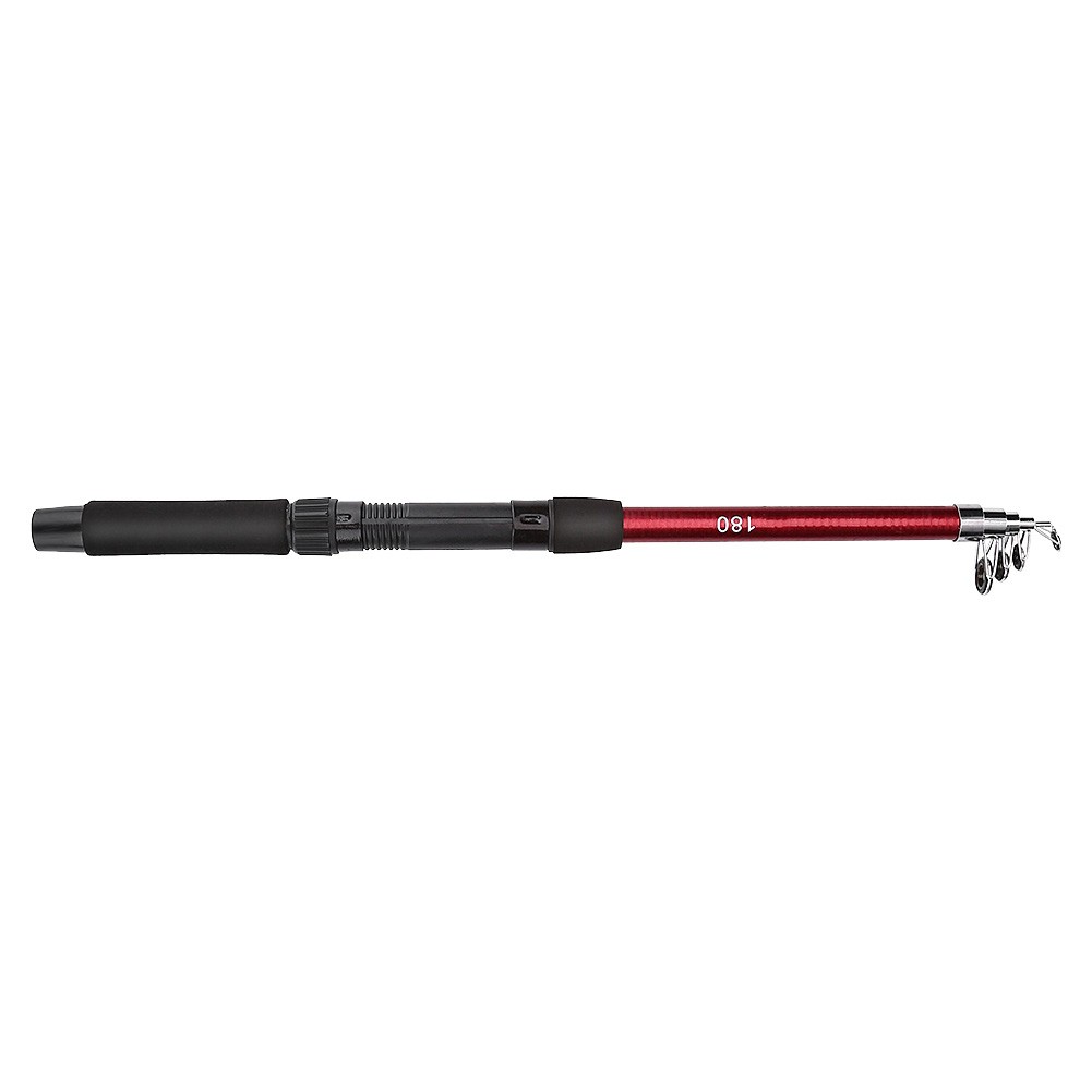 (1.8m)Outdoor Portable Lightweight Casting Telescopic Fishing Rod Reel Tack