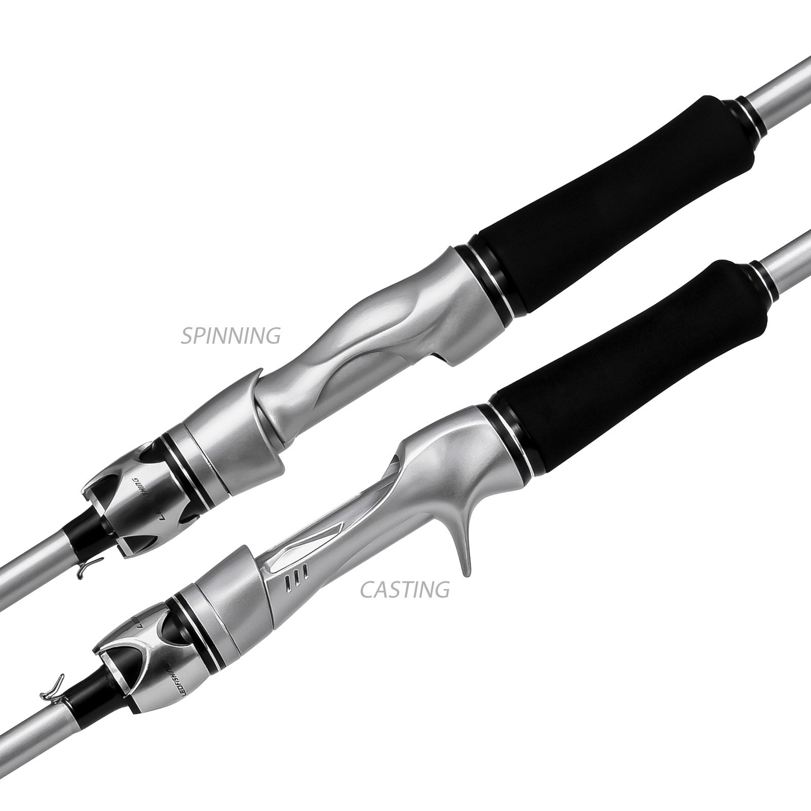 2.1m Casting Fishing Rod Strong Bearing Fishing Rod Lure Fishing Pole For LPVB