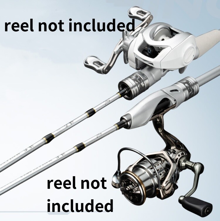 1.5M 1.68M 1.8M Fishing Rods High Carbon Fiber Spinning/Casting Rod Fast Pole
