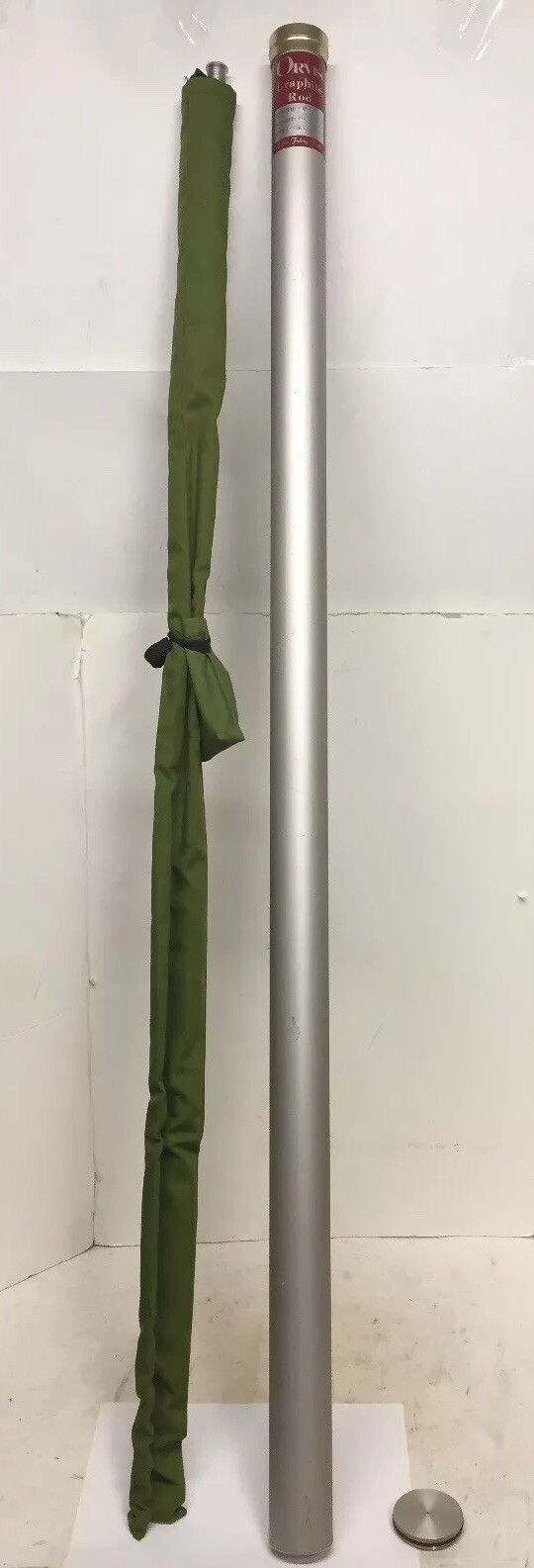 Vintage Orvis Shooting Star 8 1/2′ 4 oz (8) 0179 Graphite Fly Rod W Tube & Sock