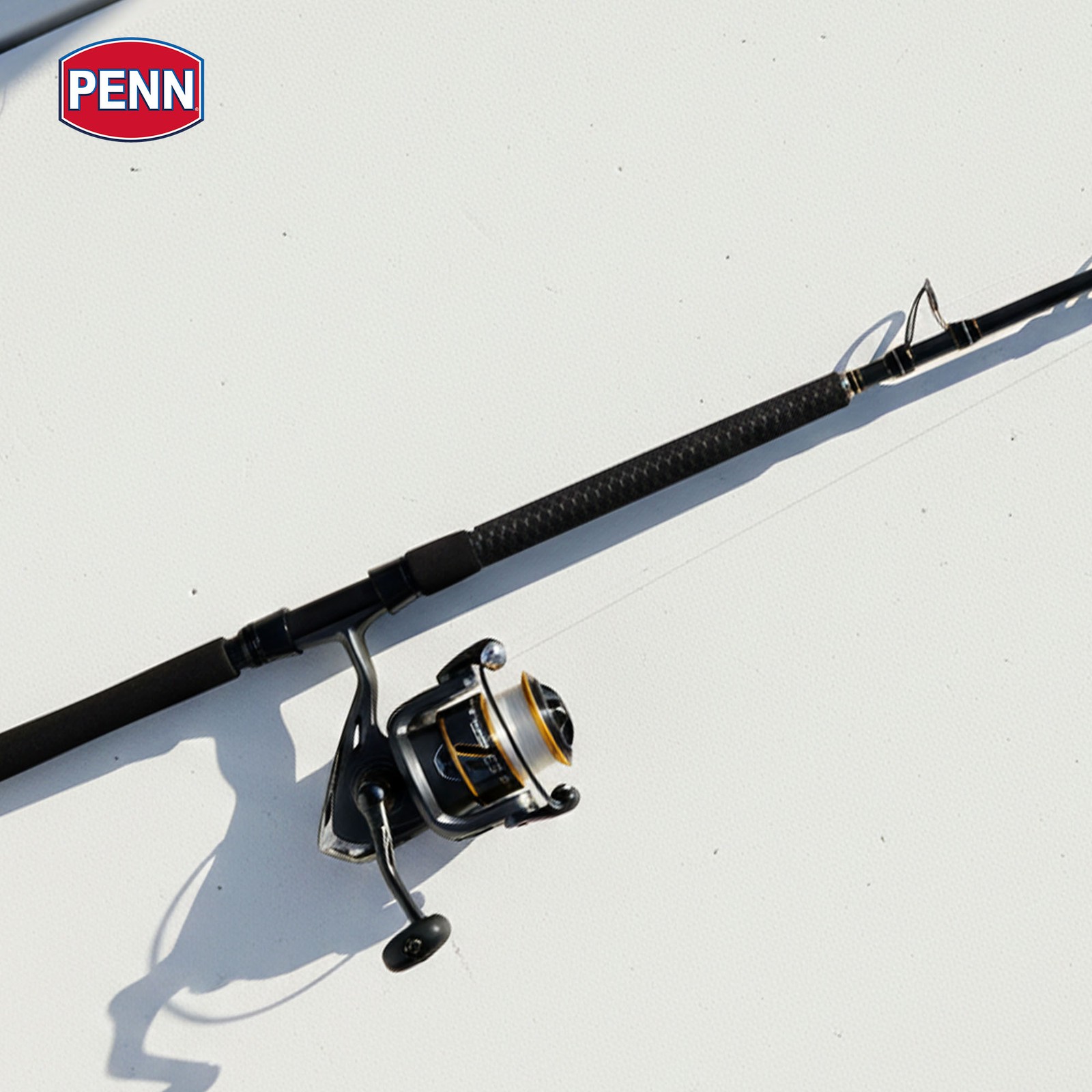 PENN Carnage III West Coast Boat Conventional Rod, 7’6″ Fishing Pole,Extra Heavy