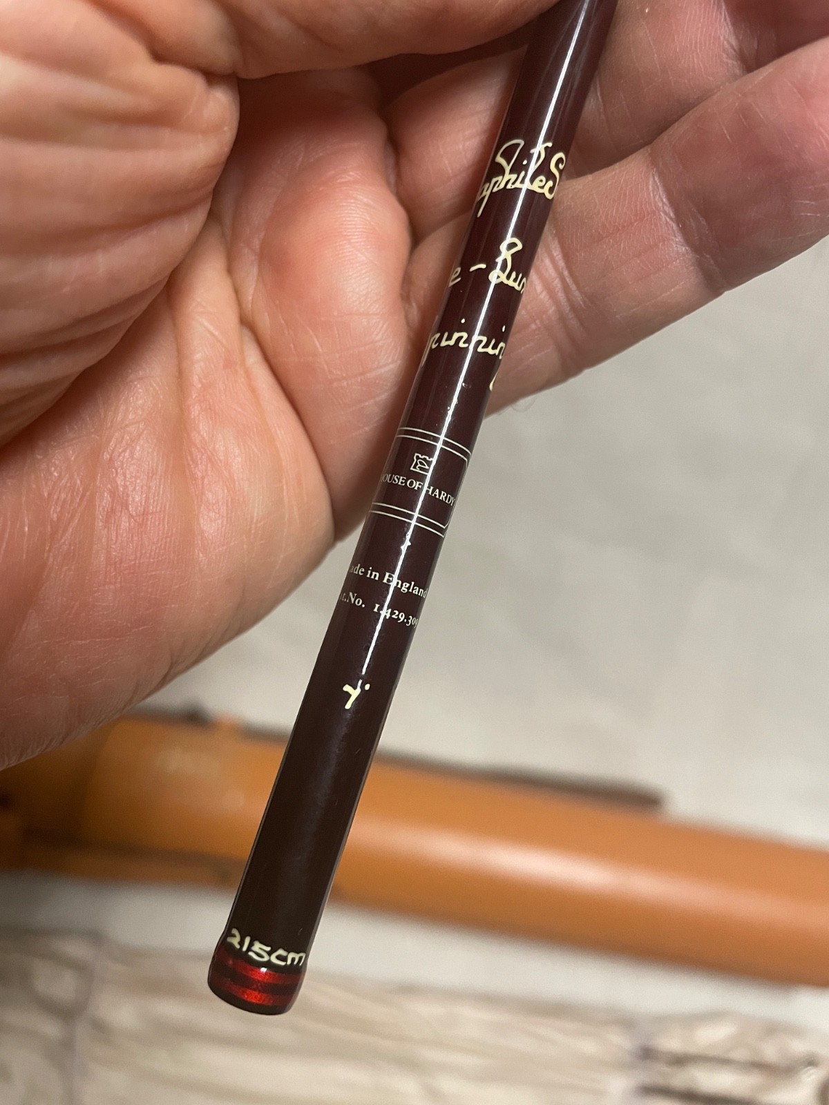 House of Hardy 7′ 518oz Graphite Smuggler De Luxe Spinng” Rod. Mint Never Used