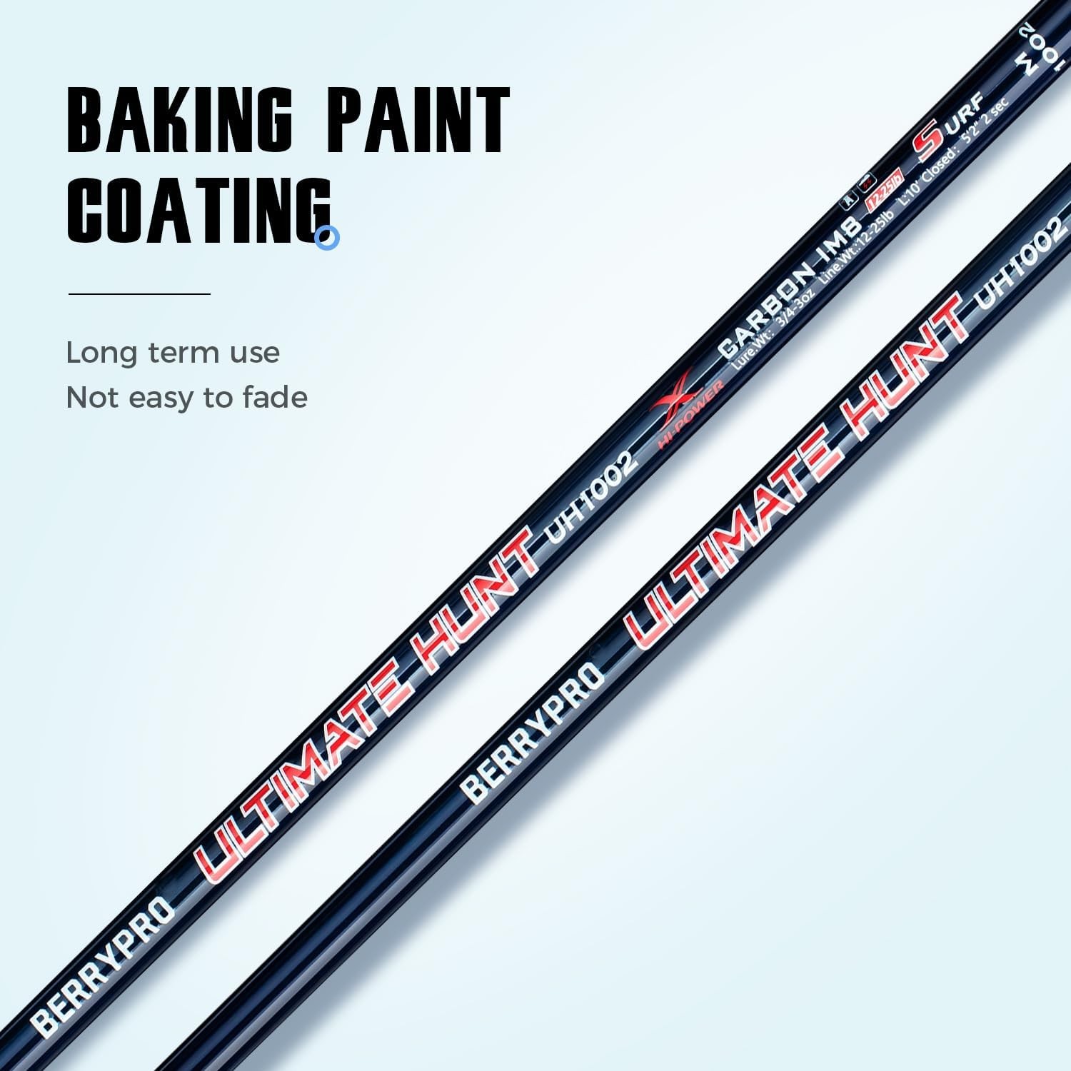 Surf Spinning Rod Full Carbon Surf Fishing Rod with Fuji Guide (9′)