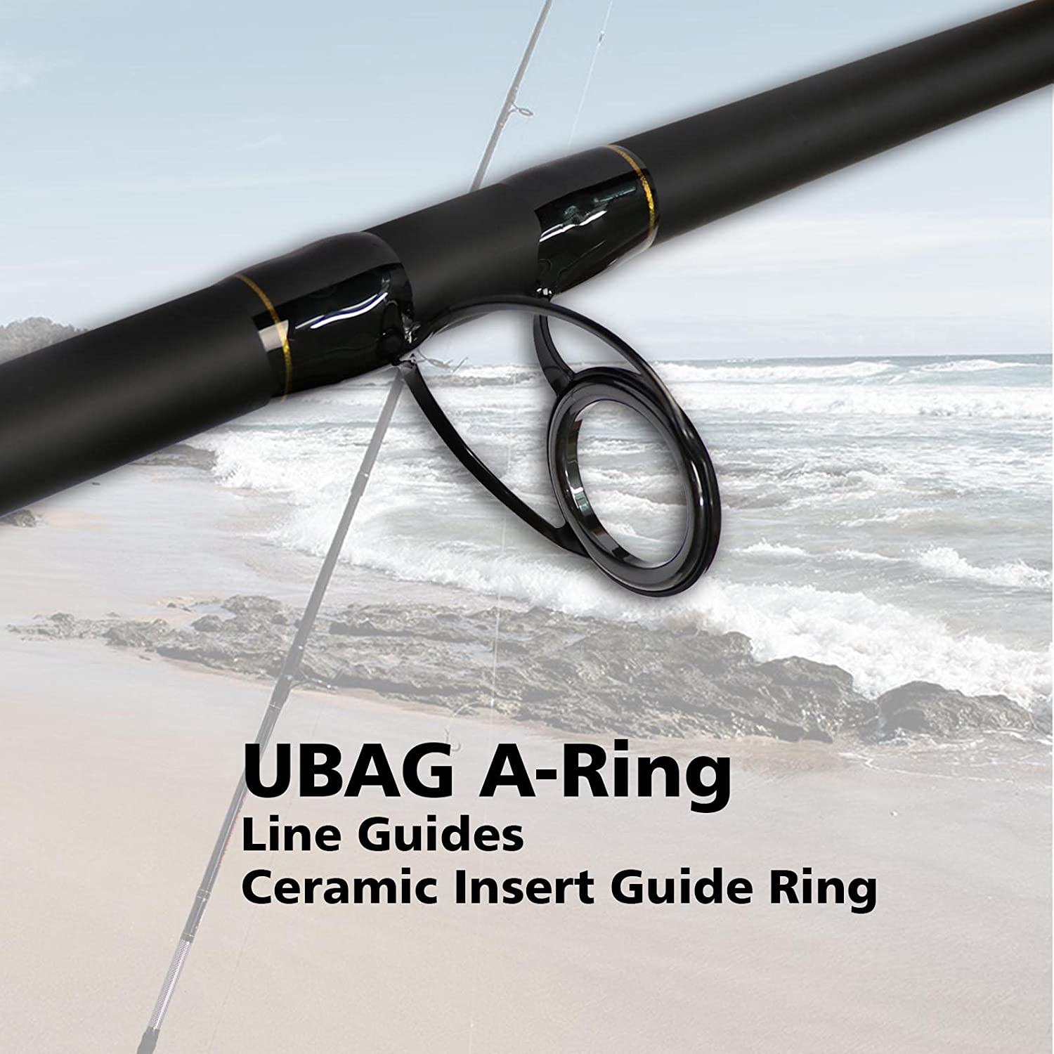Surf Fishing Rod 2PC/3PC Travel Spinning Saltwater Pole 9’/10’/10’6″/12’/13’3″