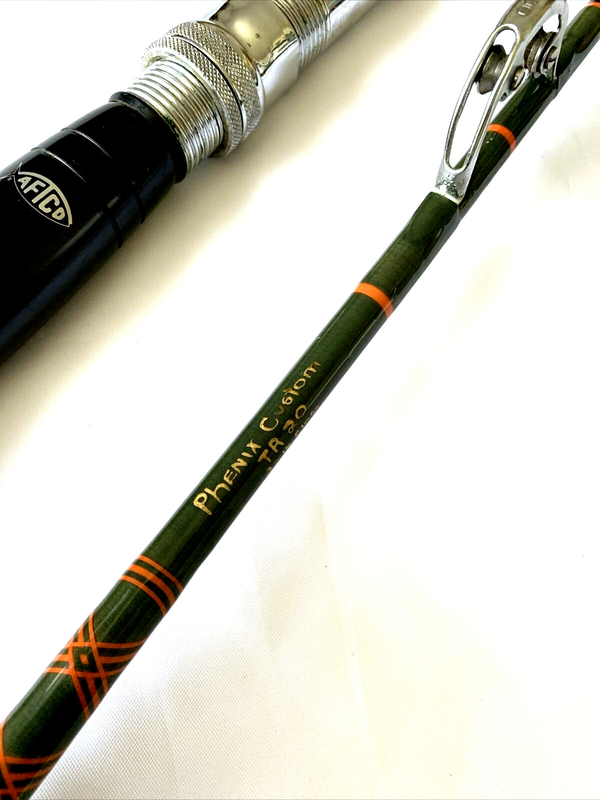 Phenix TR 20 7F Custom Made 20Lb Graphite Conventional Two Piece Fishing Rod USA