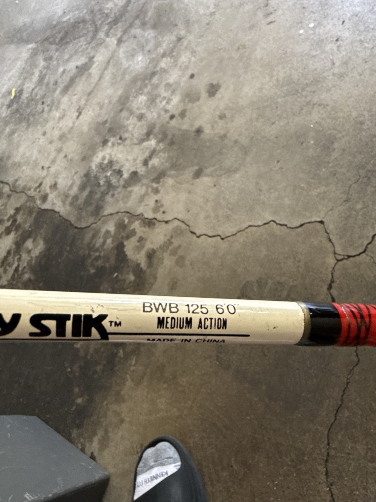 Sturdy Stik BWB 125 6’0 Medium Action Spinning Rod