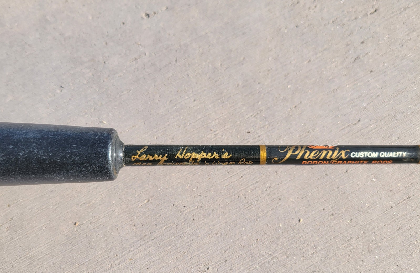 PHENIX Larry Hopper’s Boron Graphite Fishing Rod Medium Action Jig N Worm 63″