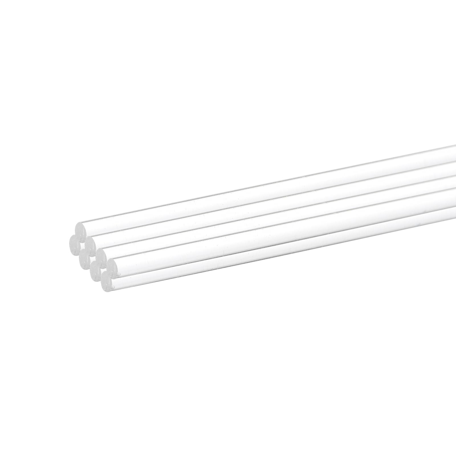 8pcs Acrylic Round Rods 5/64″ x 12″ Clear Acrylic Dowel Rods Sticks Plastic S…