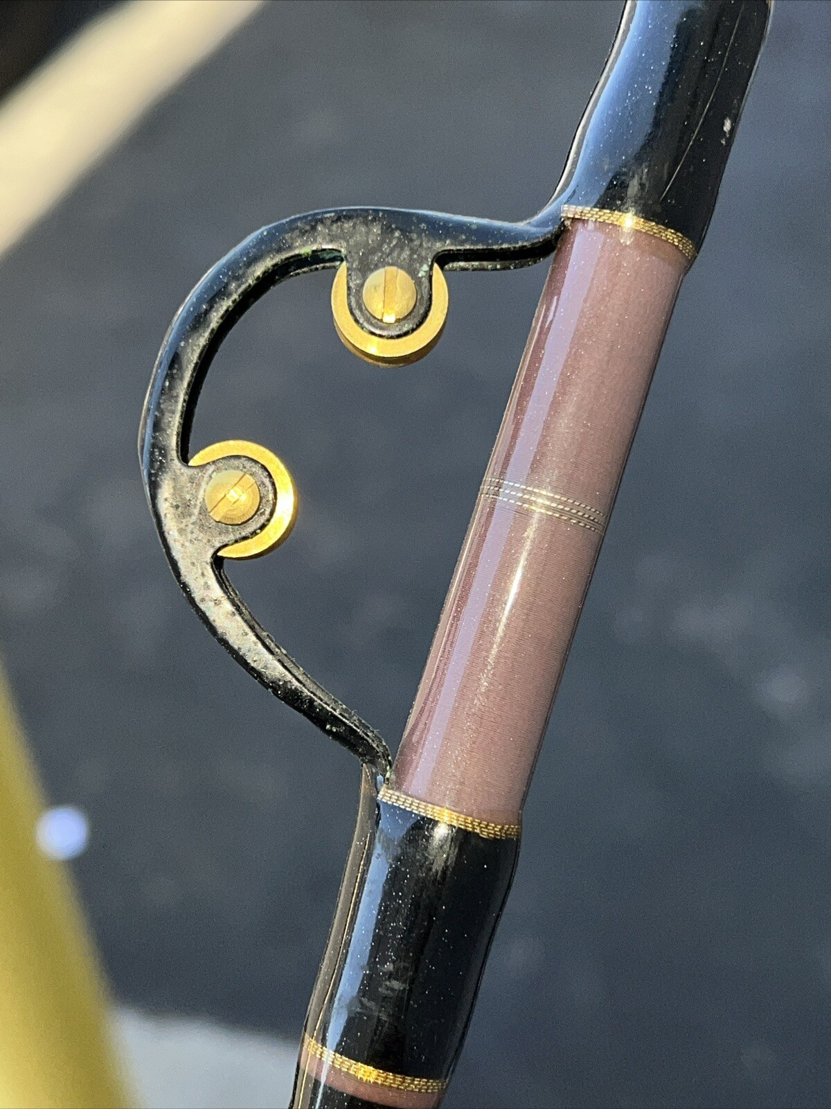 Seeker Made Fishing Trolling Rod 20lb Class w/ AFTCO Uni-Butt Made USA 6.5” Igfa
