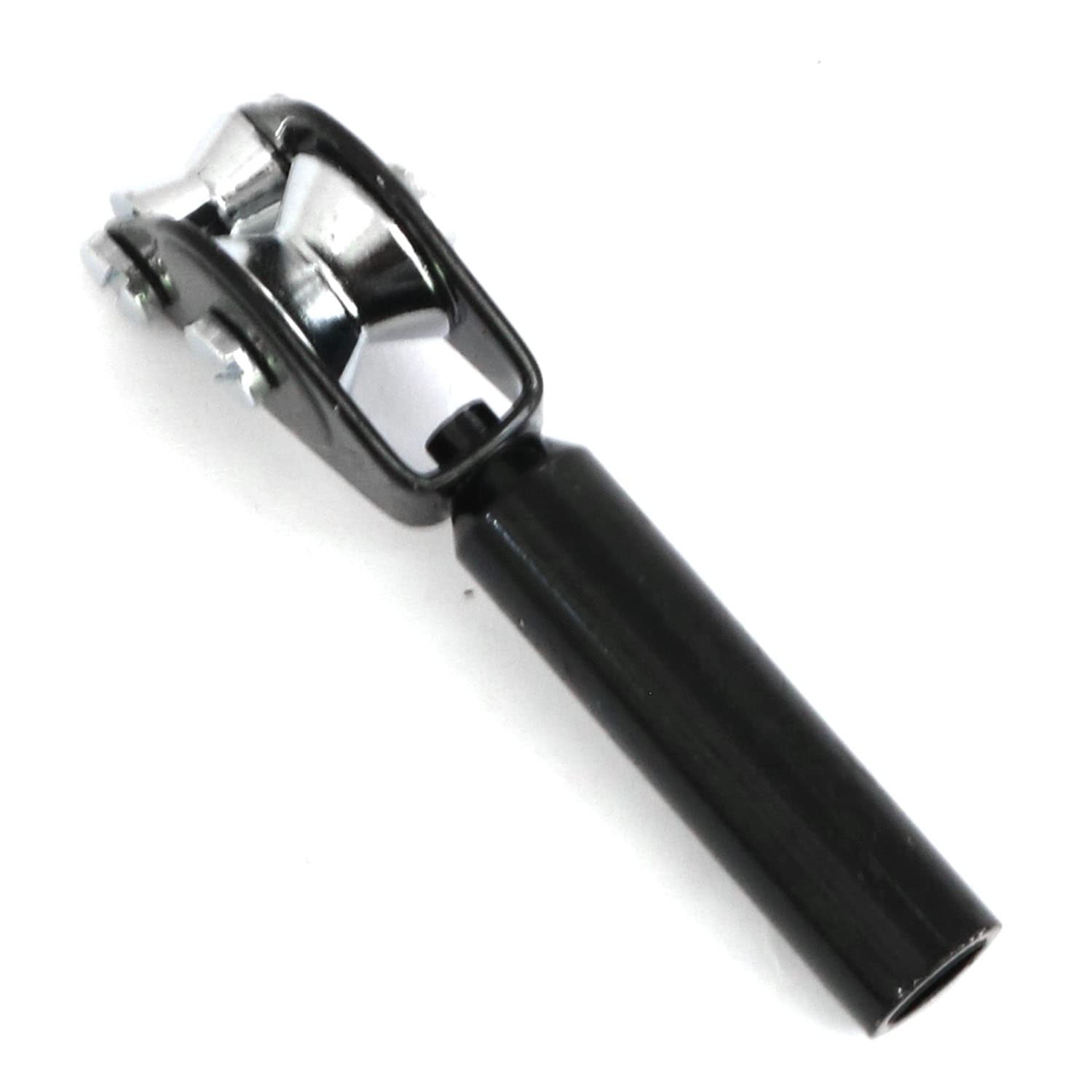heyous Stainless Steel 7mm Fishing Roller Guide Tip Top 55x7mm, Black