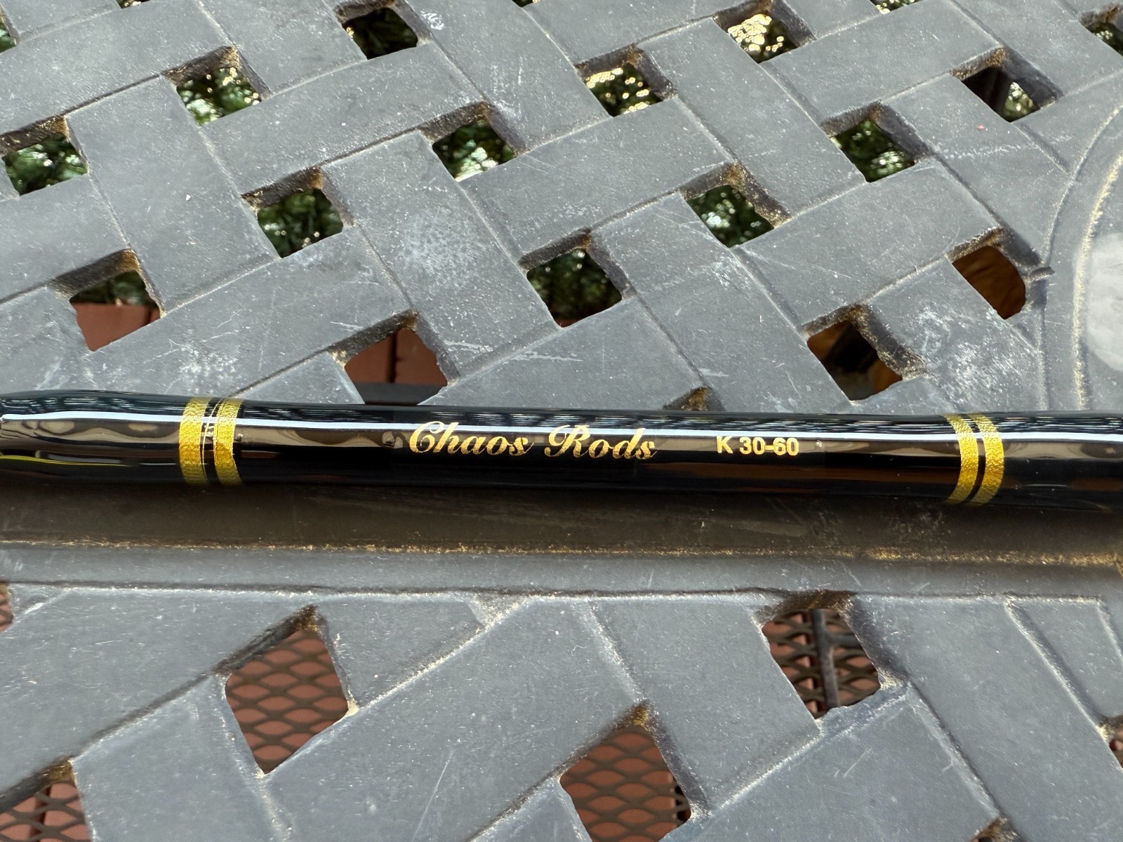 Chaos Rods CHAOS K 30-60 7FT Gold, 7’0″, Med Heavy, Med Fast, 30-60lb, 2-8oz, 1p