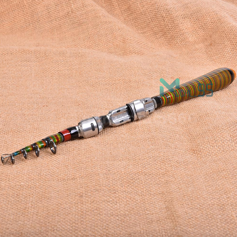 Carbon Fiber Telescopic Fishing Rod Travel Rod for Fishing Beginner and Angler