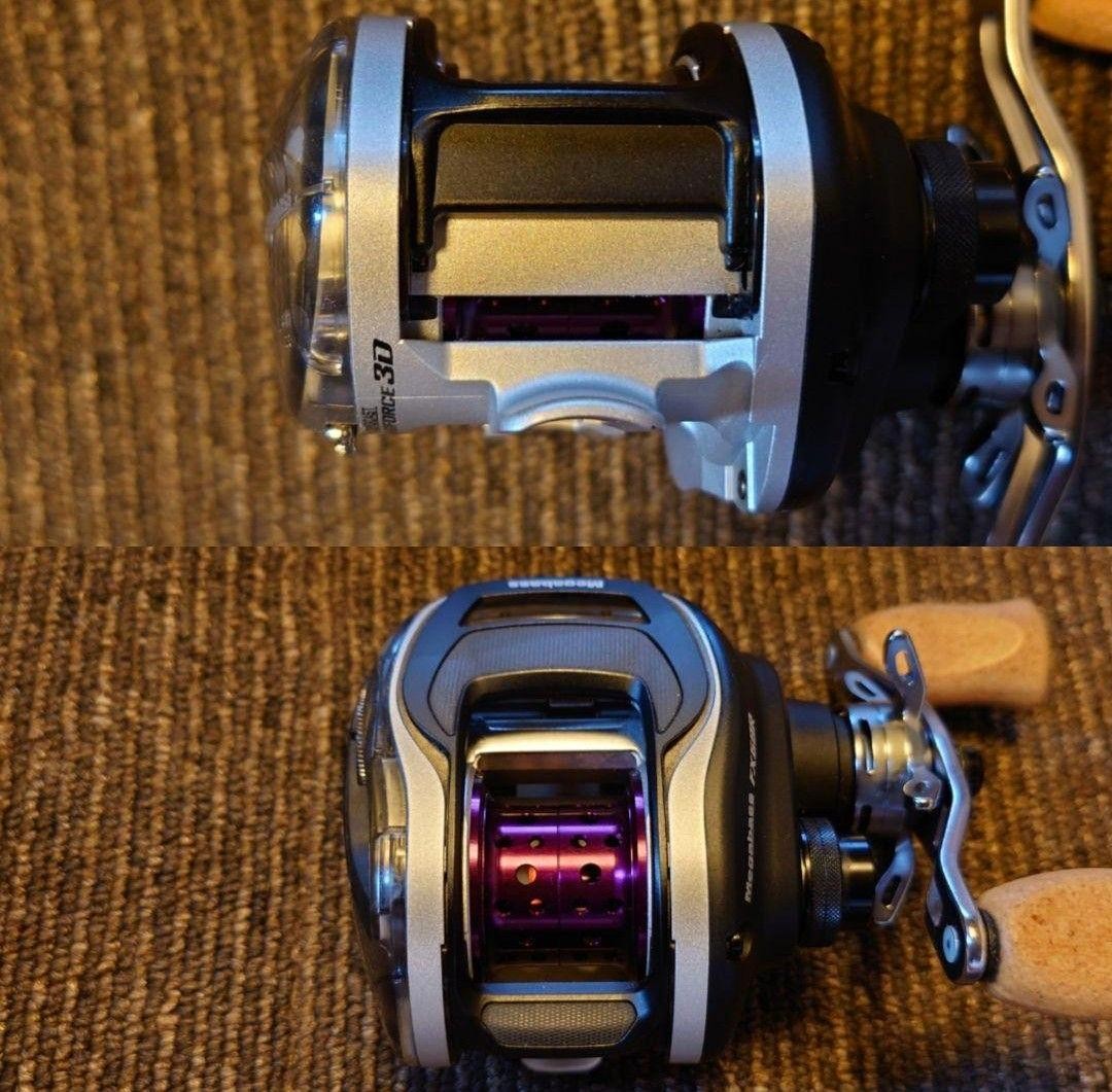 Megabass FX68R Flight Exclusive Right Handle Baitcasting Reel Unused
