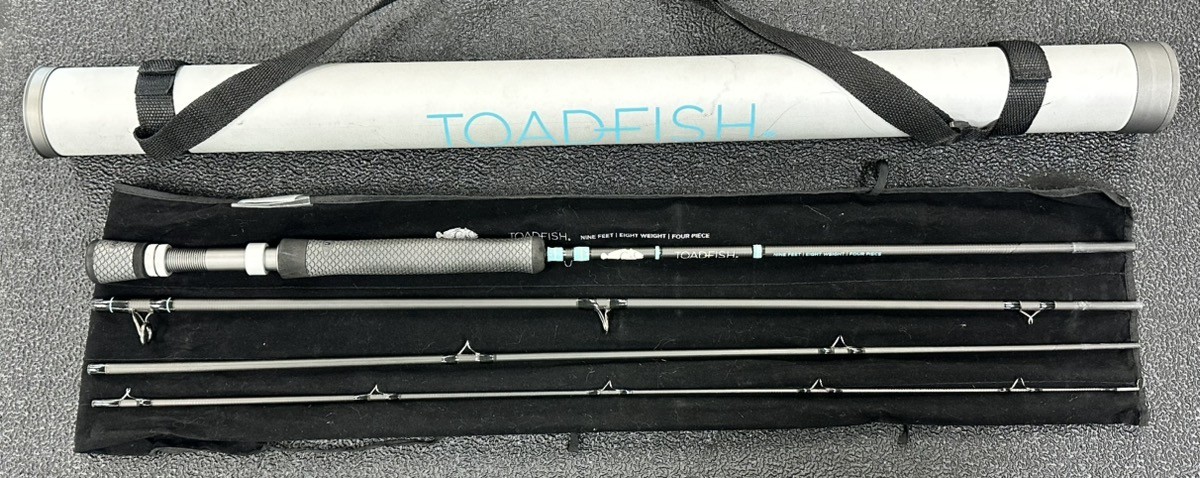 Toadfish Nine Feet/Eight TF908WT-FLY 4-Piece Fly Rod (PD1125635)